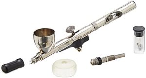 Badger Air-Brush Company RK-1 Krome Airbrush 2-in-1 Ultra Fine Airbrush with Additional Fine Tip, Spray Regulator and Needle
