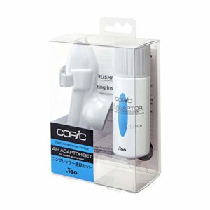 COPIC CMABS3 Air Brush System Abs 3 Starter Set, White