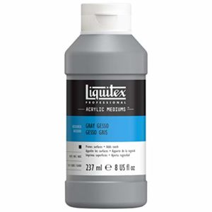 Liquitex Professional Gesso Surface Prep Medium, Gray, 8-oz