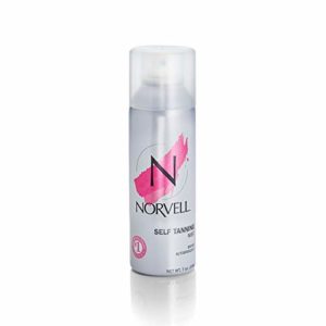 Norvell Sunless Self Tanning Mist - Airbrush Spray Tan Solution with Bronzer for Instant Sun Kissed Glow, 7 fl.oz.