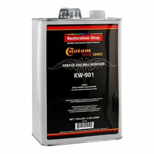 Custom Shop Restoration KW901 - Automotive Grease and Wax Remover Surface Prep Cleaner for Before Automobile Painting and All Painting Projects (Gallon)