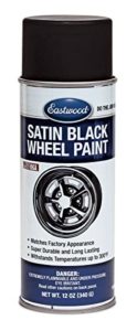 Eastwood Chip Resistant Touch Up Satin OEM Black Wheel Spray Paint Aerosol 12 oz