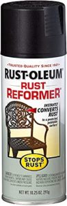 Rust-Oleum 215215 Stops Rust Rust Reformer Rust Reformer 10.25-Ounce Spray-Color Black