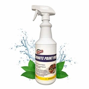 CHOMP! Paint Prep Cleaner Deglosser: Healthier Home 5 Minute Wall and Ceiling, Baseboards, Cabinets Painting Preparation Trim, Spray Gloss, Dirt, Grime, Grease Remover 32 Ounces, 32 oz