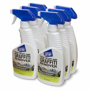 Motsenbocker's Lift Off 45406-6PK 16-Ounce Paint Scuff and Graffiti Remover Spray Easily Removes Paint Scuffs, Spray Paint, Acrylic from Multiple Surface Types Vehicles, Brick, Boats, Concrete
