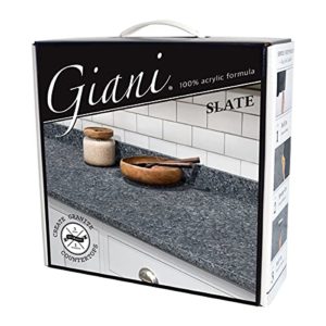 Giani Granite Countertop Paint Kit 2.0- 100% Acrylic (Slate)