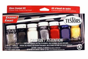 Testors Enamel Paint Set, 9115X, Gloss