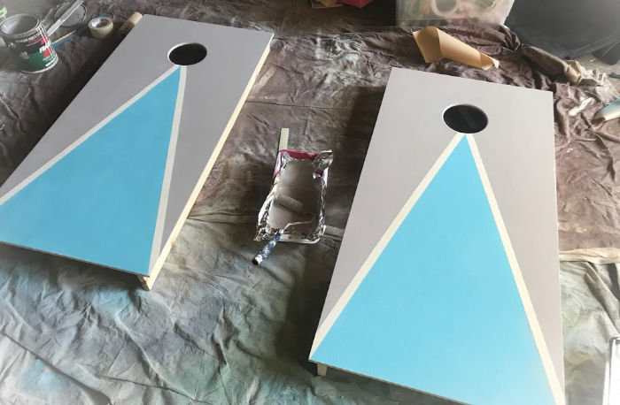 How To Paint Cornhole Boards