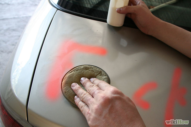 How To Take Spray Paint Off A Car