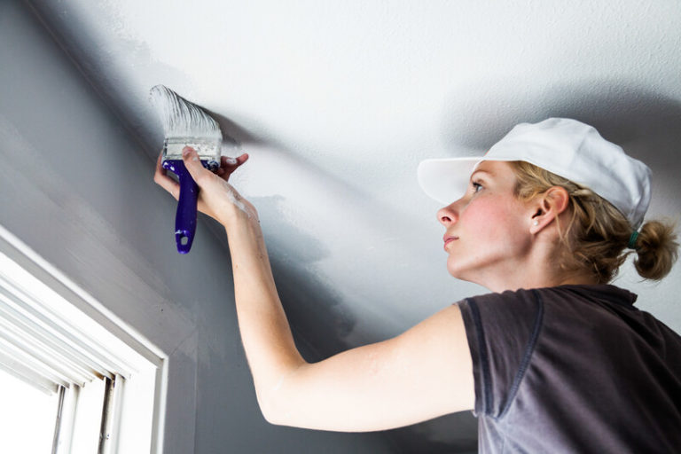 How To Paint Ceiling After Removing Popcorn