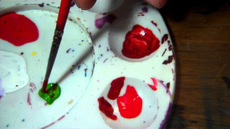 How To Make Blood Red Paint