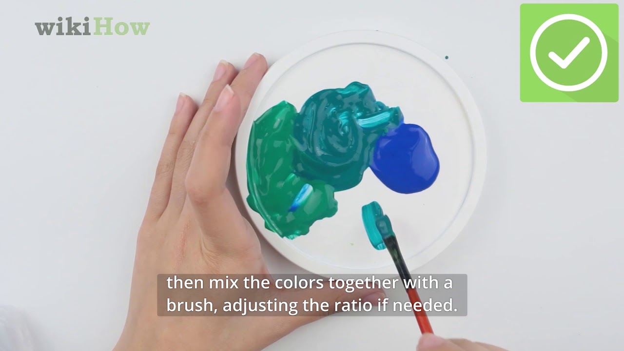 How To Make Turquoise Paint