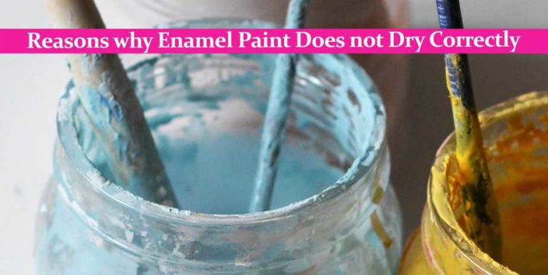 How Long For Enamel Paint To Dry
