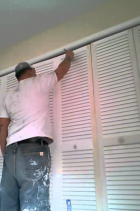 How To Paint Louvered Closet Doors