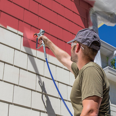 How To Spray Paint Your House Exterior