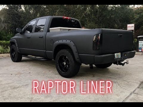 How Much Raptor Liner To Paint A Truck