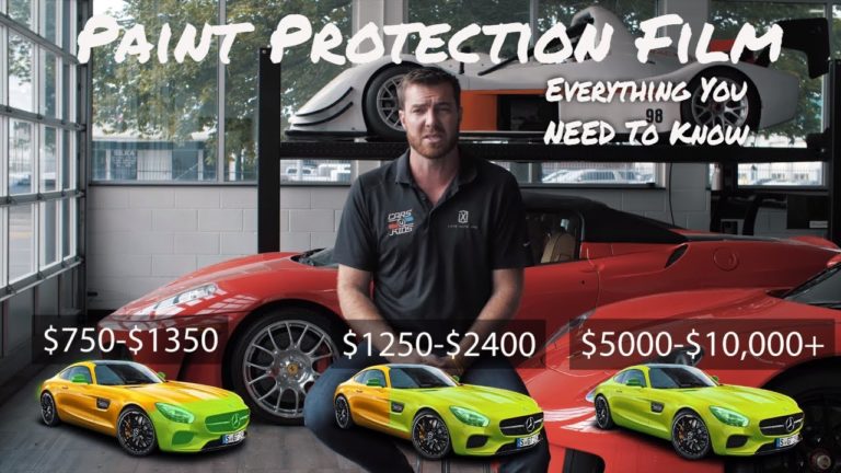 How Much Does Paint Protection Film Cost