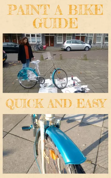 How To Spray Paint A Bike Without Taking It Apart