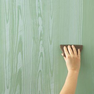 How To Paint A Wall To Look Like Wood