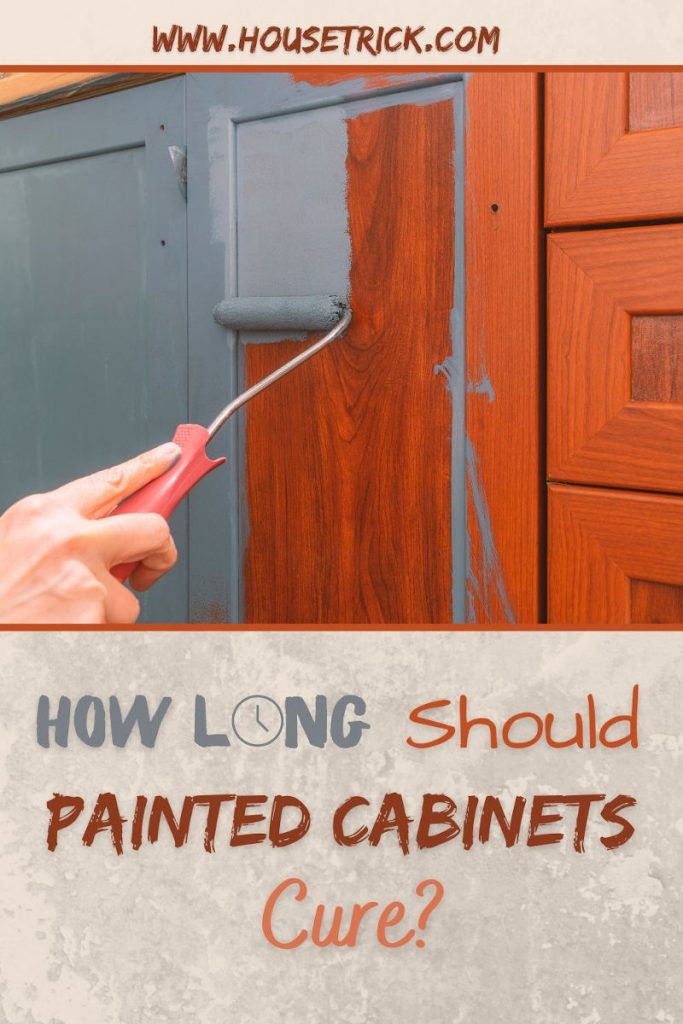 How Long Does Cabinet Paint Take To Dry