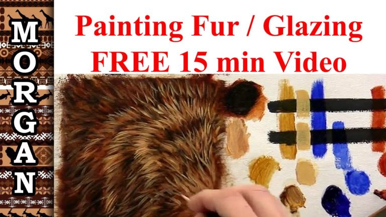 How To Paint Fur In Oil