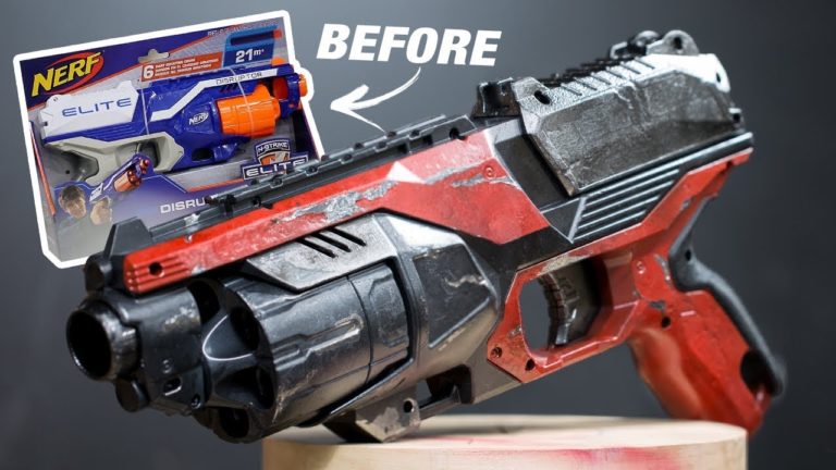 How To Paint Nerf Guns