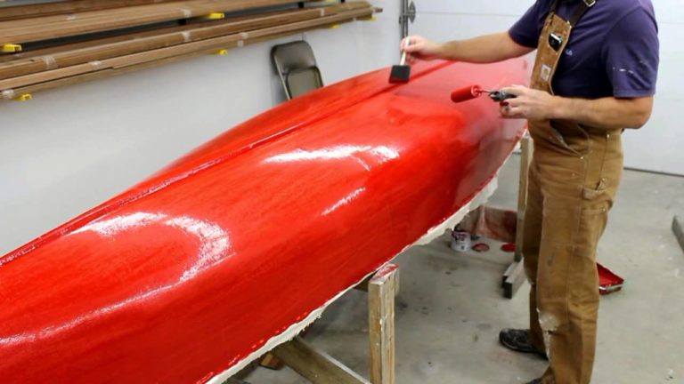 How To Paint A Canoe