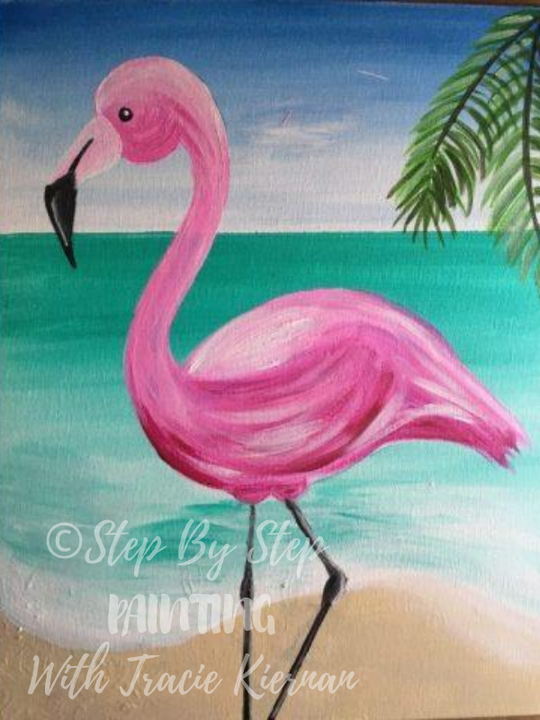 How To Paint A Flamingo