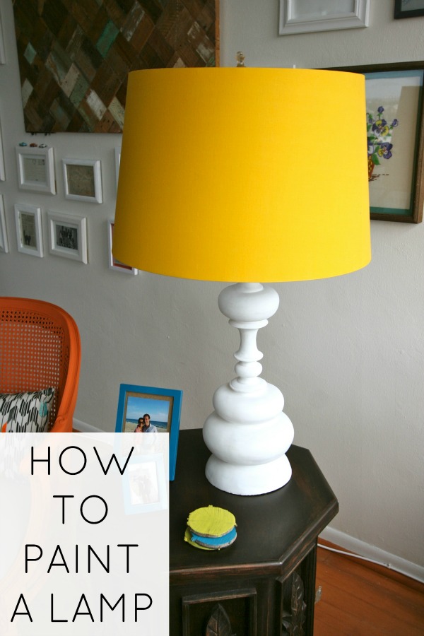 How To Paint A Lamp