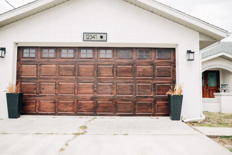 How To Paint Wood Garage Doors