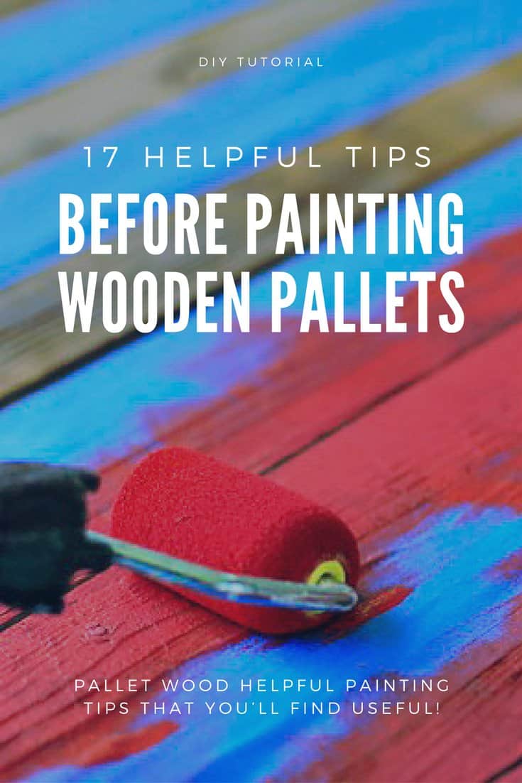 What Kind Of Paint Do You Use On Pallets