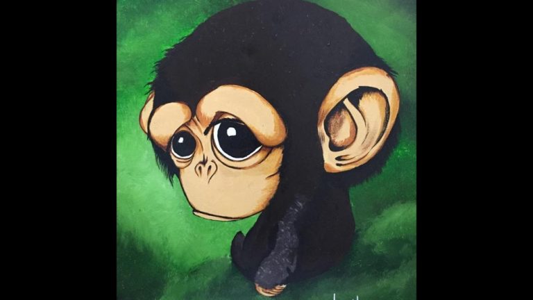 How To Paint A Monkey