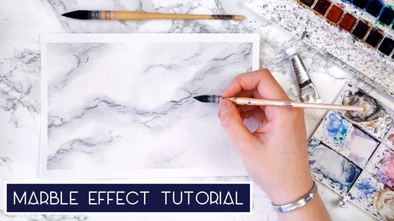 How To Create Marble Effect With Paint