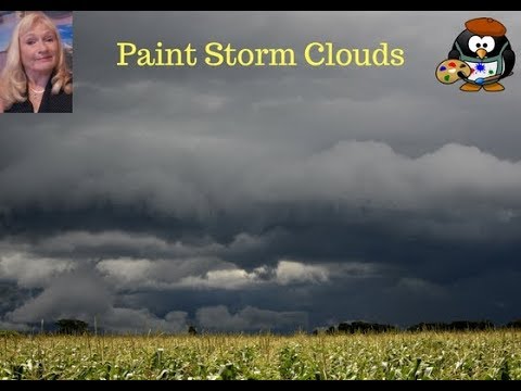 How To Paint A Stormy Sky