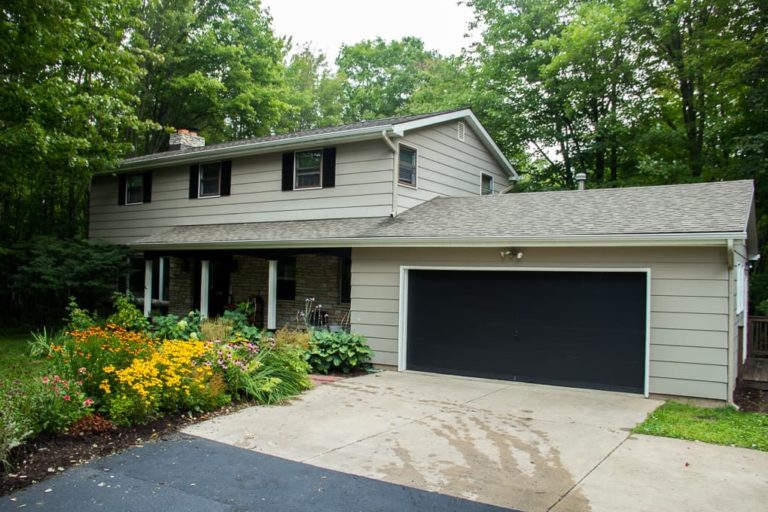 How To Paint Garage Door Black