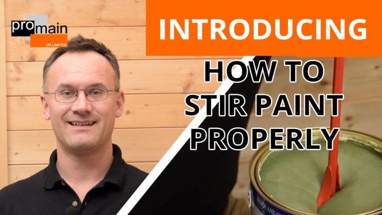 What To Use To Stir Paint