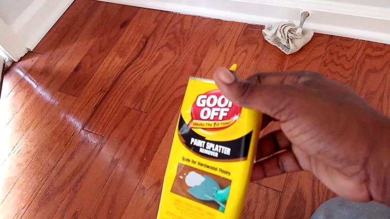 How To Remove Paint From Wood Floor