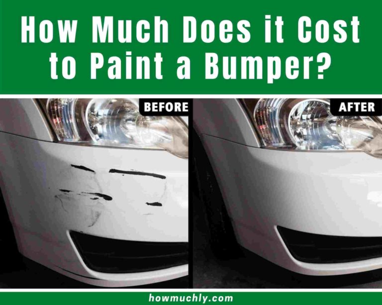 How Much To Paint A Front Bumper