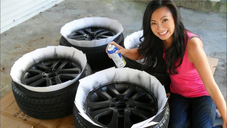 How To Paint Rims Matte Black