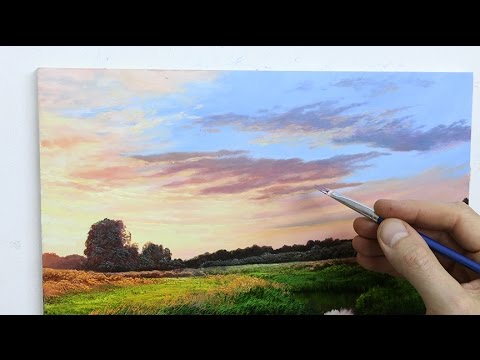 How To Paint A Sky In Oils