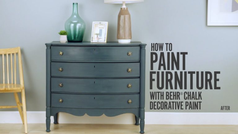 How To Use Behr Chalk Paint