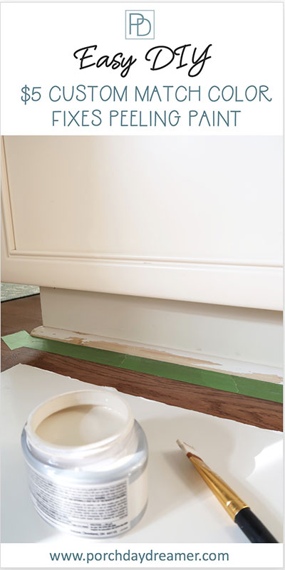 How To Fix Chipped Paint On Cabinets