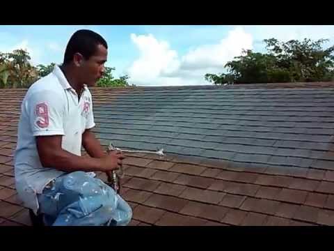 How To Paint Roof Shingles