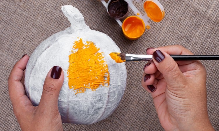 How To Paint Paper Mache