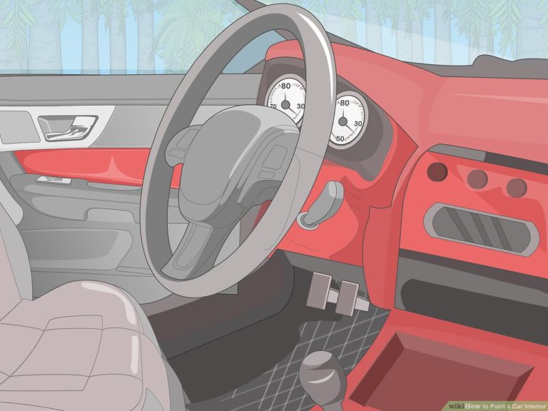 How To Paint Car Interior