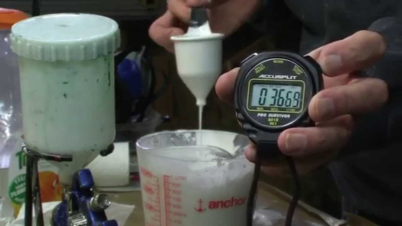 How To Measure Viscosity Of Paint