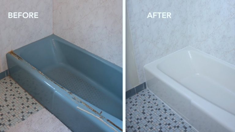 How To Paint Plastic Bathtub