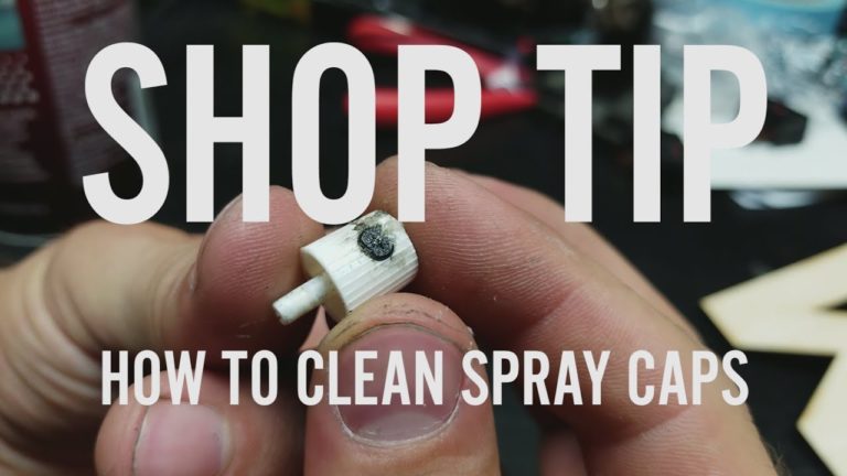 How To Unclog Spray Paint Caps