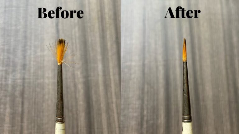 How To Fix Frayed Paint Brushes: Quick and Easy Tips