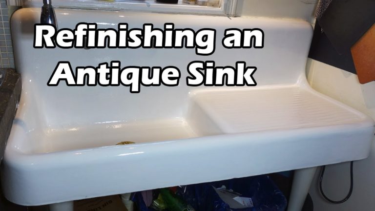 How To Paint Porcelain Sink